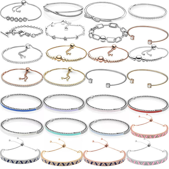 Diy Jewelry Accessories Metal Drop Shape Electroplated Geometric Original Design Bracelet