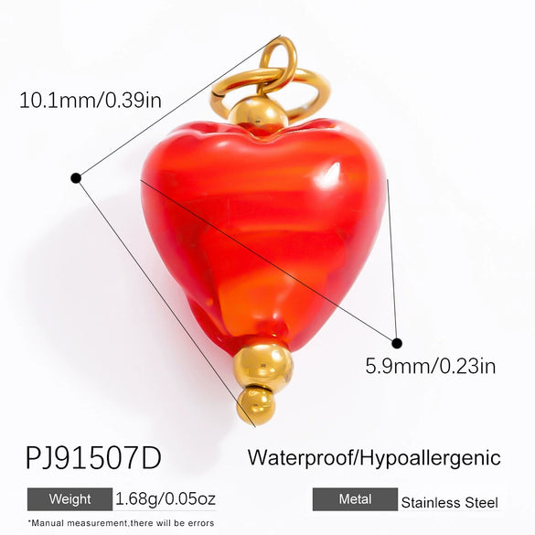 Diy Jewelry Accessories Necklace Pendant Stainless Steel Electroplating 18K Gold Sweet Geometric Style