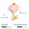 Diy Jewelry Accessories Necklace Pendant Stainless Steel Electroplating 18K Gold Sweet Geometric Style