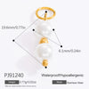 Diy Jewelry Accessories Necklace Pendant Stainless Steel Electroplating 18K Gold Sweet Geometric Style