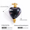 Diy Jewelry Accessories Necklace Pendant Stainless Steel Electroplating 18K Gold Sweet Geometric Style