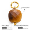 Diy Jewelry Accessories Necklace Pendant Stainless Steel Electroplating 18K Gold Sweet Geometric Style