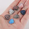 Diy Jewelry Accessories Peach Heart Love Shape Stainless Steel Pendant