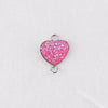 Diy Jewelry Accessories Peach Heart Love Shape Stainless Steel Pendant
