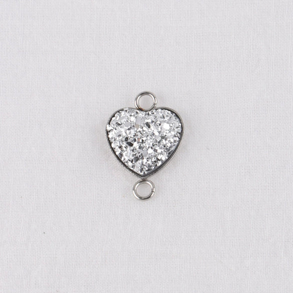Diy Jewelry Accessories Peach Heart Love Shape Stainless Steel Pendant