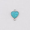 Diy Jewelry Accessories Peach Heart Love Shape Stainless Steel Pendant