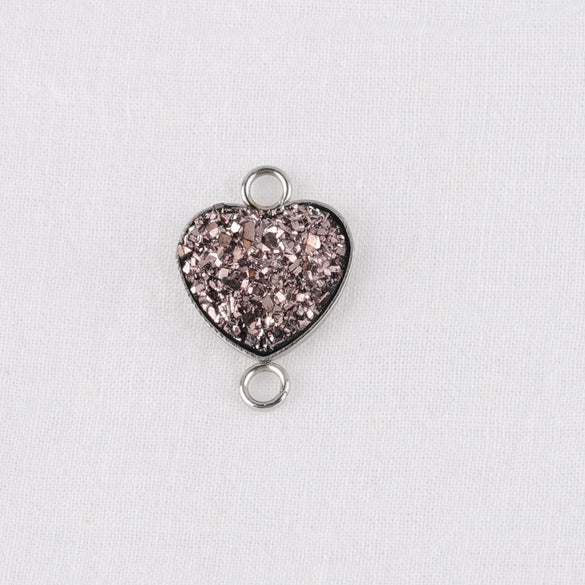 Diy Jewelry Accessories Peach Heart Love Shape Stainless Steel Pendant