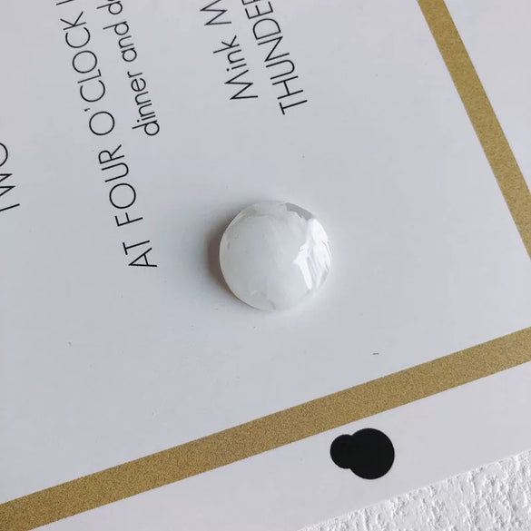 Diy Jewelry Accessories Plastic Resin Smudged Cloudlike Patch Earrings Necklace Materials