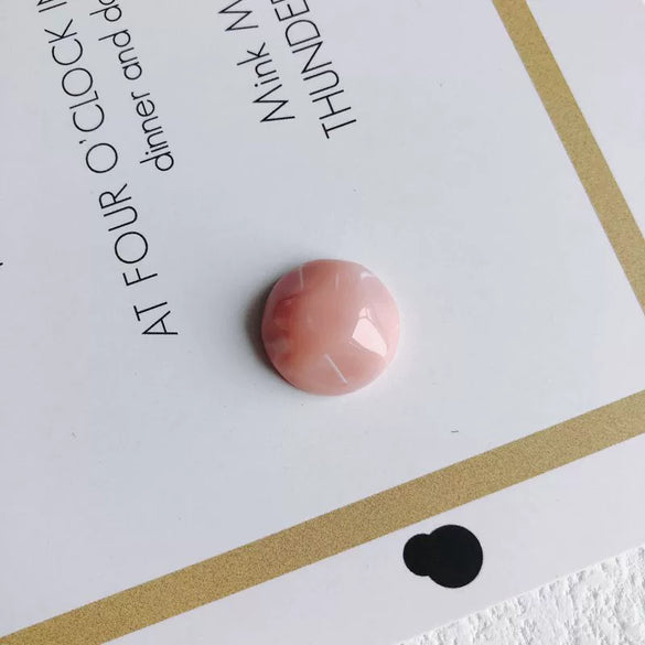 Diy Jewelry Accessories Plastic Resin Smudged Cloudlike Patch Earrings Necklace Materials
