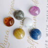 Diy Jewelry Accessories Plastic Resin Smudged Cloudlike Patch Earrings Necklace Materials