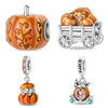 Diy Jewelry Accessories Pumpkin Hedgehog Hanging Beads Silver Plated Dripping Oil Bracelet String Decoration Material