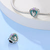Diy Jewelry Accessories Rose Spirit Snake Pendant Beads Silver Plated Dripping Oil
