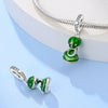Diy Jewelry Accessories Rose Spirit Snake Pendant Beads Silver Plated Dripping Oil