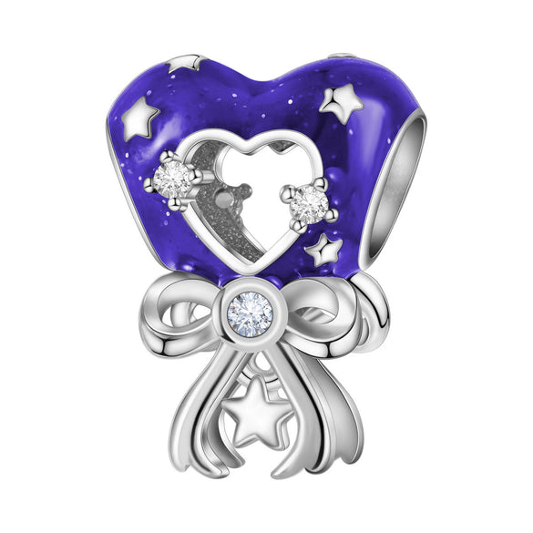 Diy Jewelry Accessories S925 Sterling Silver Star Moon Isolation Bead For Women With Dripping Oil Design