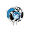 Diy Jewelry Accessories S925 Sterling Silver Star Moon Isolation Bead For Women With Dripping Oil Design