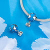 Diy Jewelry Accessories S925 Sterling Silver Star Moon Isolation Bead For Women With Dripping Oil Design