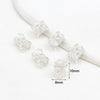 Diy Jewelry Accessories Spacer Beads Copper Electroplated 18K Real Gold Zircon For Bracelet Necklace