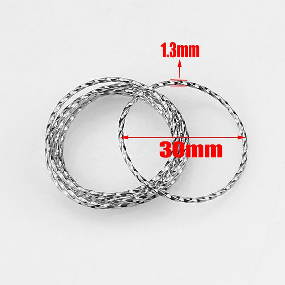 Diy Jewelry Accessories Stainless Steel Circle Pendant With Spiral And Totem Pattern Integrated Non Welding Ring Electroplated