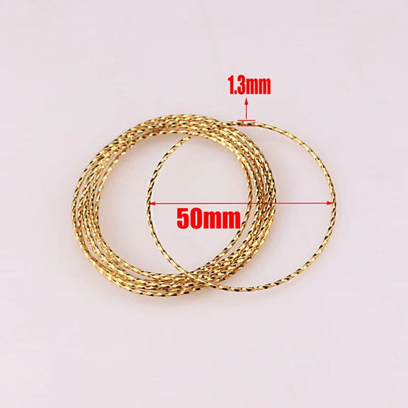 Diy Jewelry Accessories Stainless Steel Circle Pendant With Spiral And Totem Pattern Integrated Non Welding Ring Electroplated