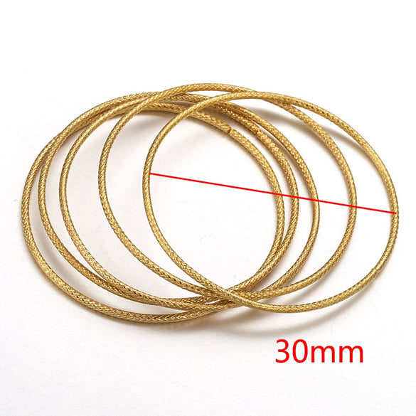 Diy Jewelry Accessories Stainless Steel Circle Pendant With Spiral And Totem Pattern Integrated Non Welding Ring Electroplated