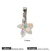 Diy Jewelry Accessories Stainless Steel Crystal Pendant With Starfish Fivepointed Star Heartshaped Electroplated