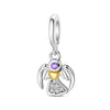 Diy Jewelry Accessories 925 Sterling Silver Charm With Heart Angel Wings Tree Of Life Star Beads Pendant For Bracelet Necklace With Dripping Oil Design