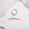 Diy Jewelry Accessories 925 Sterling Silver Round Elbow Ot Buckle Pearl Bracelet Necklace Ending Connection Buckle Electroplated