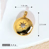 Diy Jewelry Accessories Women's Copper Photo Album Necklace Pendant Inlaid Gold With Crown Heart Shape And Cartoon Characters Electroplated