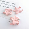 Diy Jewelry Acrylic Fivepetal Flower Pendant Accessories With Colorplated Spray Paint And Iris Throughhole Design