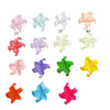 Diy Jewelry Acrylic Fivepetal Flower Pendant Accessories With Colorplated Spray Paint And Iris Throughhole Design