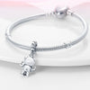Diy Jewelry Beads Animal Series Love Bear Copper Silver Plated Dripping Oil Design