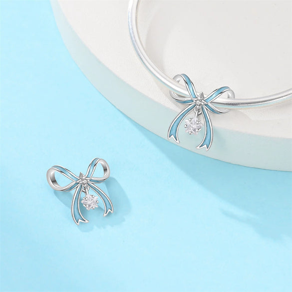 Diy Jewelry Bracelet Accessories Airplane Bicycle Bow Ballet Charm Copper Silver Plated Dripping Oil