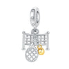 Diy Jewelry Bracelet Accessories Bluetooth Headset Coffee Beer Guitar Charm Hanging Beads Silver Plated Dripping Oil