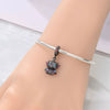 Diy Jewelry Bracelet Accessories Charm Bead Copper Silver Plated Little Black Dragon Eternal Butterfly Rubik's Cube Dripping Oil Original Design