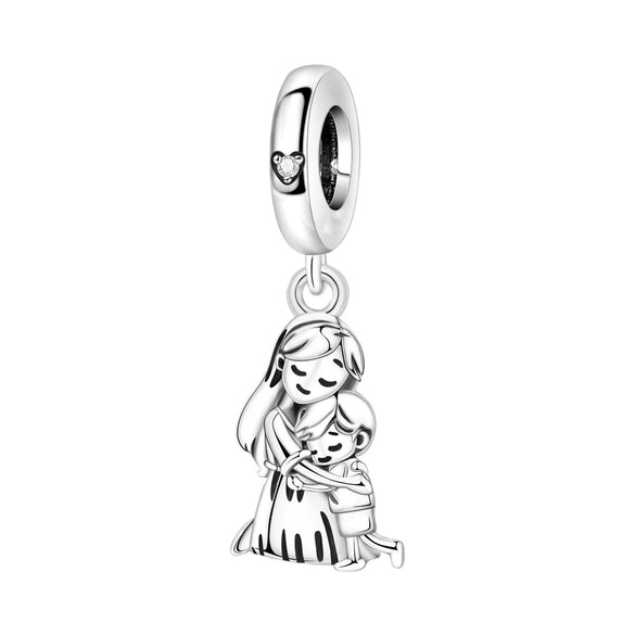 Diy Jewelry Bracelet Accessories Charm Beads Copper Silver Plated Dripping Oil Style