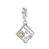 Diy Jewelry Bracelet Accessories Charm Pendant Beads Owl Book Headphones Copper Silver Plated Dripping Oil Original Design