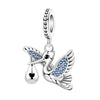 Diy Jewelry Bracelet Accessories Copper Silverplated Western Cowboy Apple Wheat Ear Dragonfly Charm Bead Dripping Oil Original Design