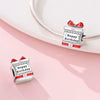 Diy Jewelry Bracelet Accessories Queen Princess Crown Birthday Cake Charm Beads Silver Plated Dripping Oil Style