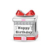 Diy Jewelry Bracelet Accessories Queen Princess Crown Birthday Cake Charm Beads Silver Plated Dripping Oil Style