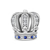 Diy Jewelry Bracelet Accessories Queen Princess Crown Birthday Cake Charm Beads Silver Plated Dripping Oil Style