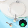 Diy Jewelry Bracelet Accessories Silver Plated Crayfish Crab Luminous Bottle Charm Hanging Beads Dripping Oil Design