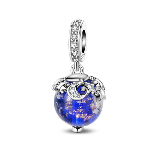 Diy Jewelry Bracelet Accessories Silver Plated Crayfish Crab Luminous Bottle Charm Hanging Beads Dripping Oil Design