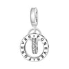 Diy Jewelry Bracelet Accessories Silver Plated Dripping Oil Cross Charm Pendant Beads