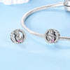 Diy Jewelry Bracelet Accessories 925 Sterling Silver Charm Beads Hug Hand In Hand Pendant With Dripping Oil Design And Original Design Style