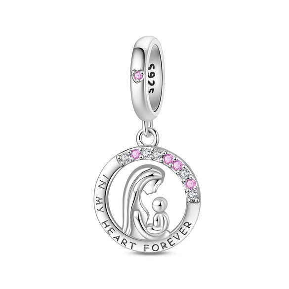 Diy Jewelry Bracelet Accessories 925 Sterling Silver Charm Beads Hug Hand In Hand Pendant With Dripping Oil Design And Original Design Style
