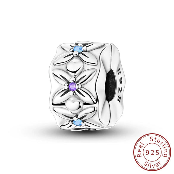 Diy Jewelry Bracelet Accessories 925 Sterling Silver Love Life Tree Butterfly Beads Pendant With Dripping Oil Design