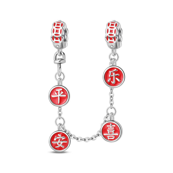 Diy Jewelry Bracelet Silver Plated Hanging Beads Dripping Oil Style