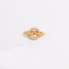 Diy Jewelry Buckle Double Buckle Connector S925 Sterling Silver Microinlaid Zircon Round Pearl Shape Minimalist Style