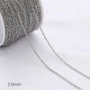 Diy Jewelry Copper Chain Handmade Personality Minimalist 14K Gold Electroplated Accessories