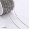 Diy Jewelry Copper Chain Handmade Personality Minimalist 14K Gold Electroplated Accessories